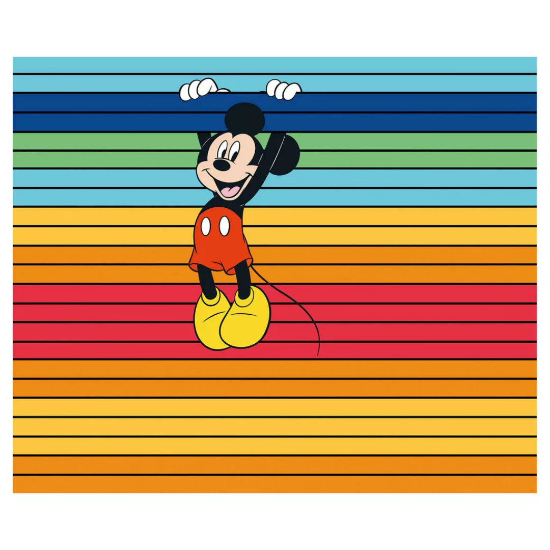 Komar Fototapete Mickey Magic Rainbow B/L: ca. 300x250 cm günstig online kaufen