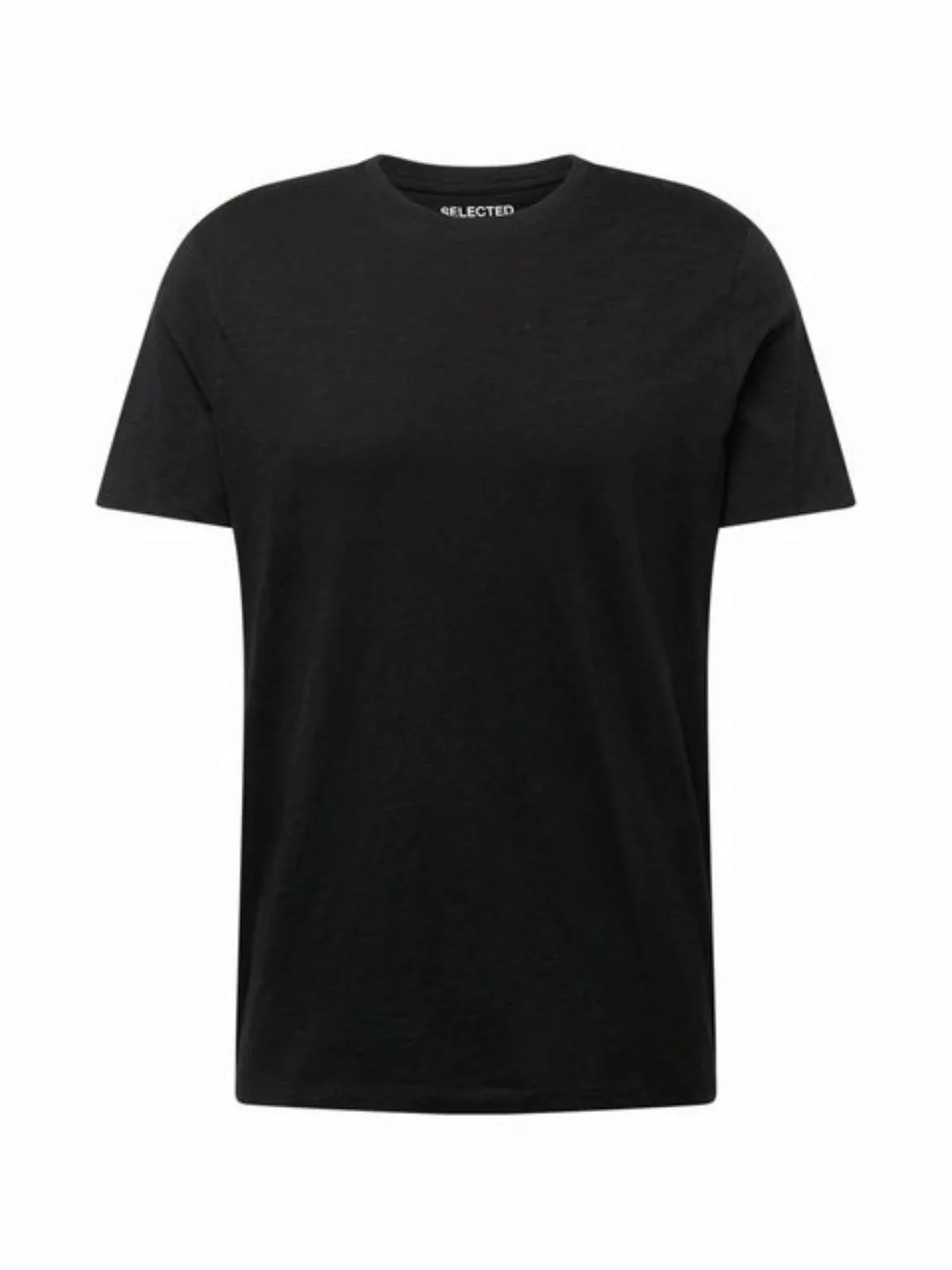 Selected Homme Herren Rundhals T-Shirt SLHASPEN SLUB - Regular Fit günstig online kaufen