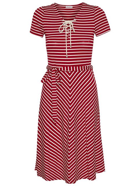 Vive Maria My Capri Damen A-Linien-Kleid rot allover günstig online kaufen