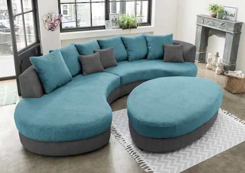 INOSIGN Ecksofa »Limoncello organische Formensprache, L-Form«, ergonomische günstig online kaufen