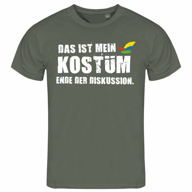 deinshirt Print-Shirt Herren T-Shirt Das ist mein KOSTÜM Ende der Diskussio günstig online kaufen