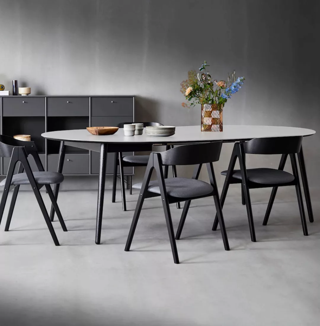 Hammel Furniture Esstisch "Meza Designtisch mit Auszugsfunktion und 2 Einle günstig online kaufen