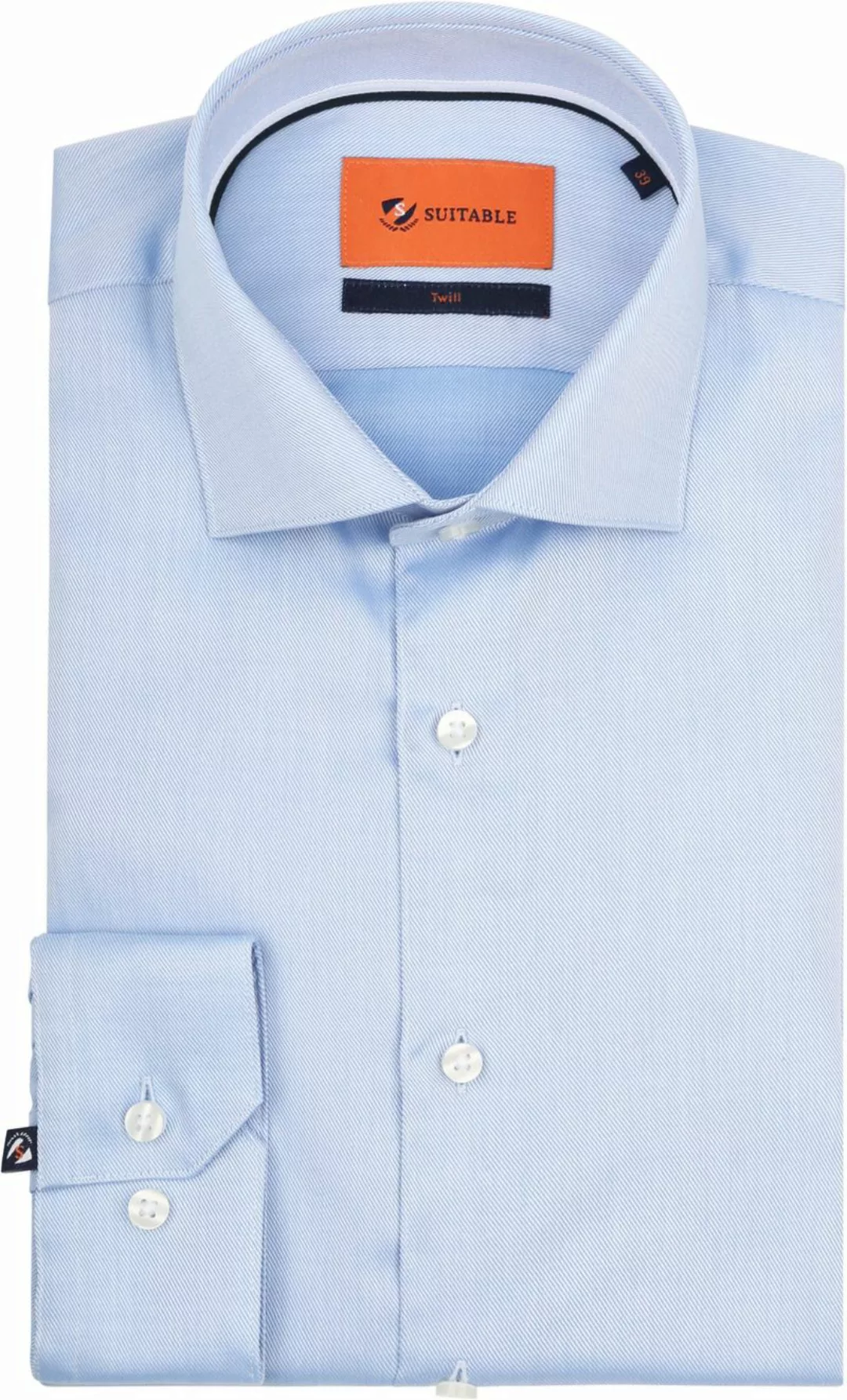 Suitable Hemd Blau DR-04 - Größe 38 günstig online kaufen