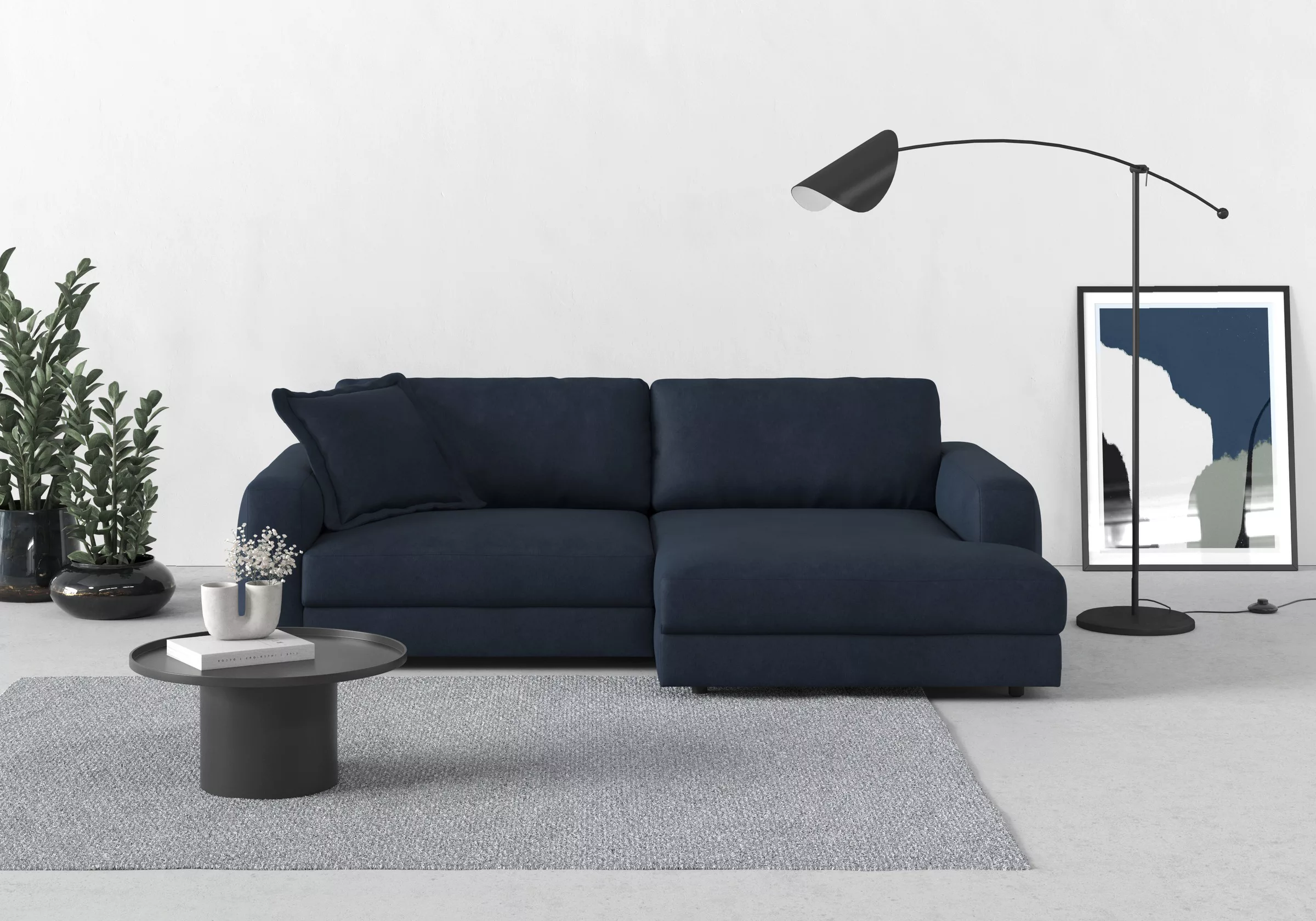 TRENDMANUFAKTUR Ecksofa »Bourbon, Designsofa mit tollem Sitzkomfort, L-Form günstig online kaufen