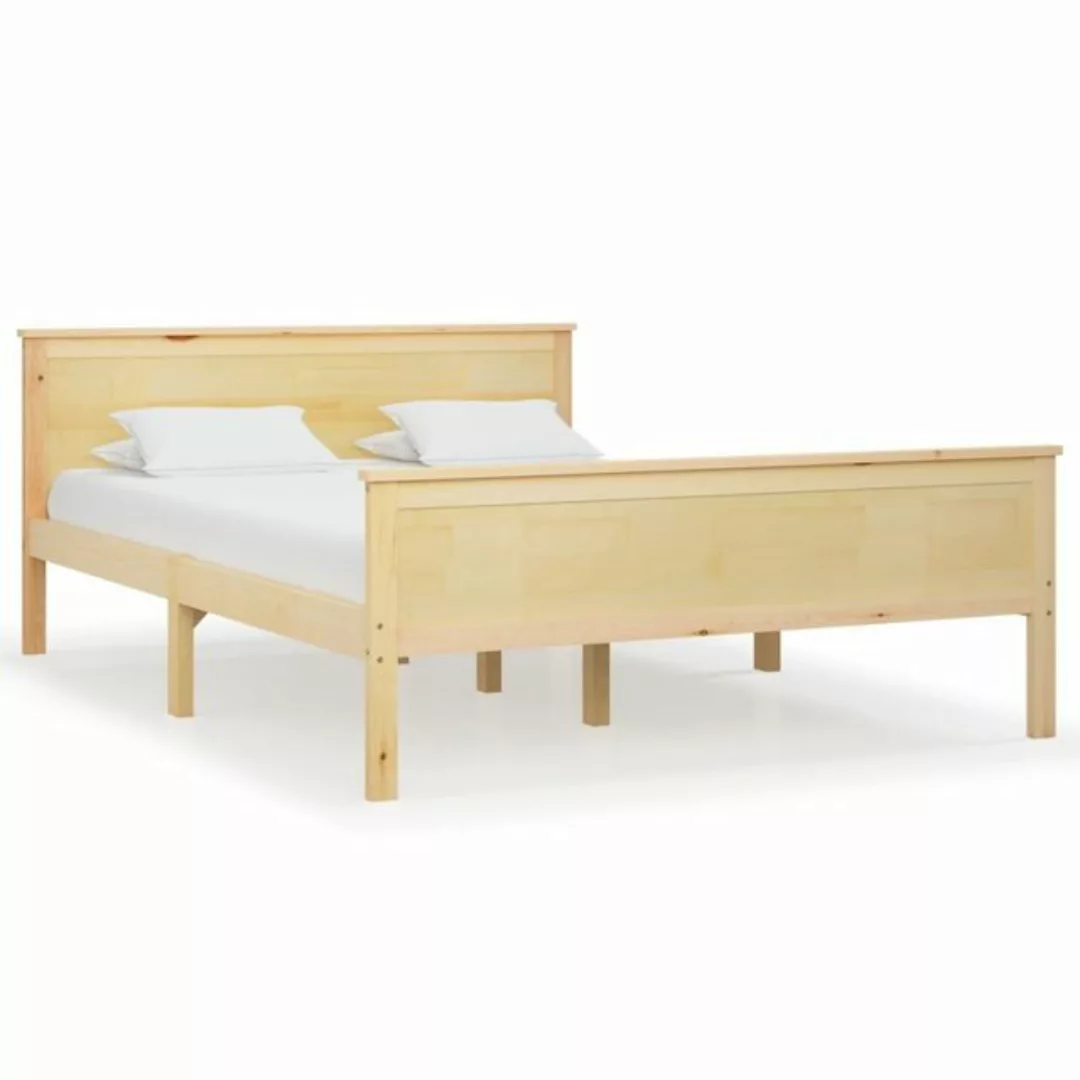 furnicato Bett Massivholzbett Kiefer 120x200 cm günstig online kaufen