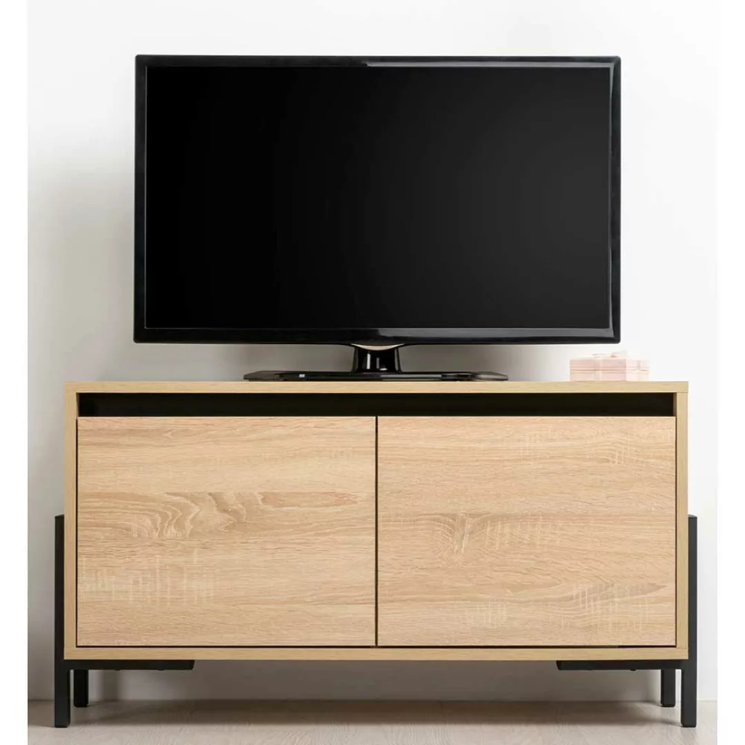 TV Element Holzoptik in Sonoma-Eiche 94 cm breit günstig online kaufen