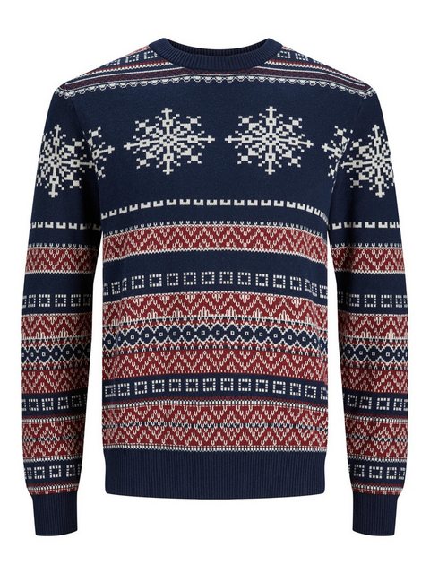 Jack & Jones Strickpullover JORSNOWBALL KNIT CREW NECK günstig online kaufen