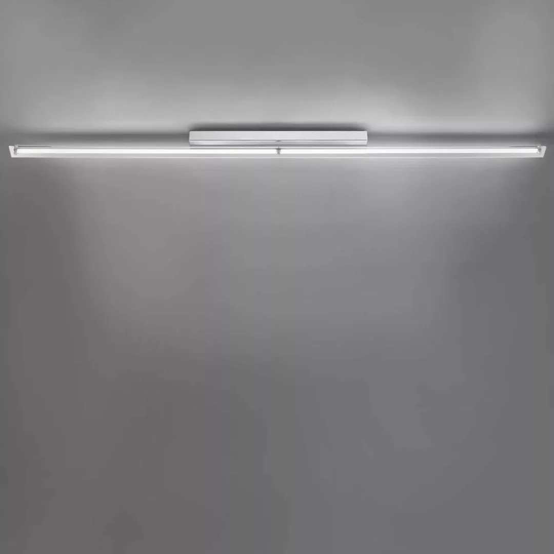 LED Wand- und Spiegelleuchte Timon in Chrom 1200 mm günstig online kaufen