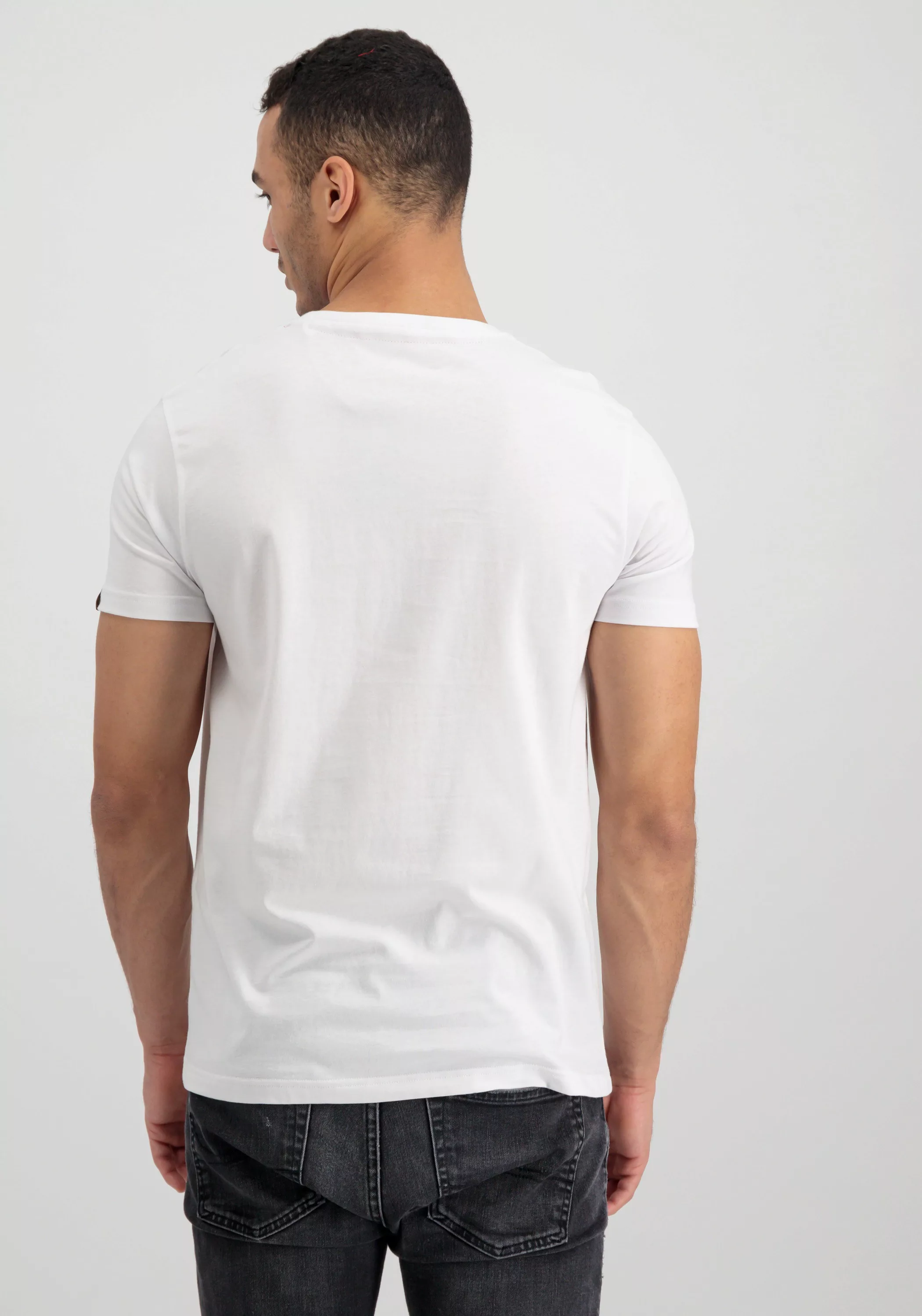 Alpha Industries T-Shirt "Alpha Industries Men - T-Shirts Basic T-Shirt ML günstig online kaufen