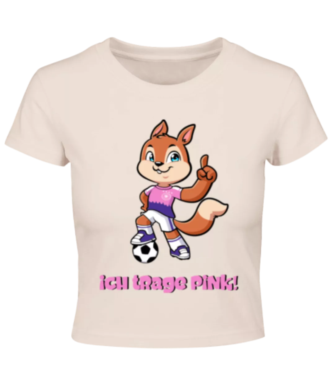 EM Ich Trage Pink · Crop T-Shirt günstig online kaufen