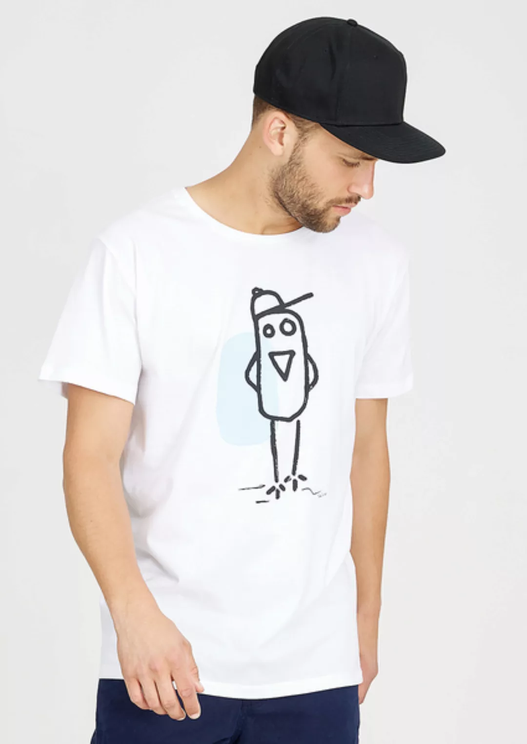 T-shirt #Bobbie Weiß günstig online kaufen