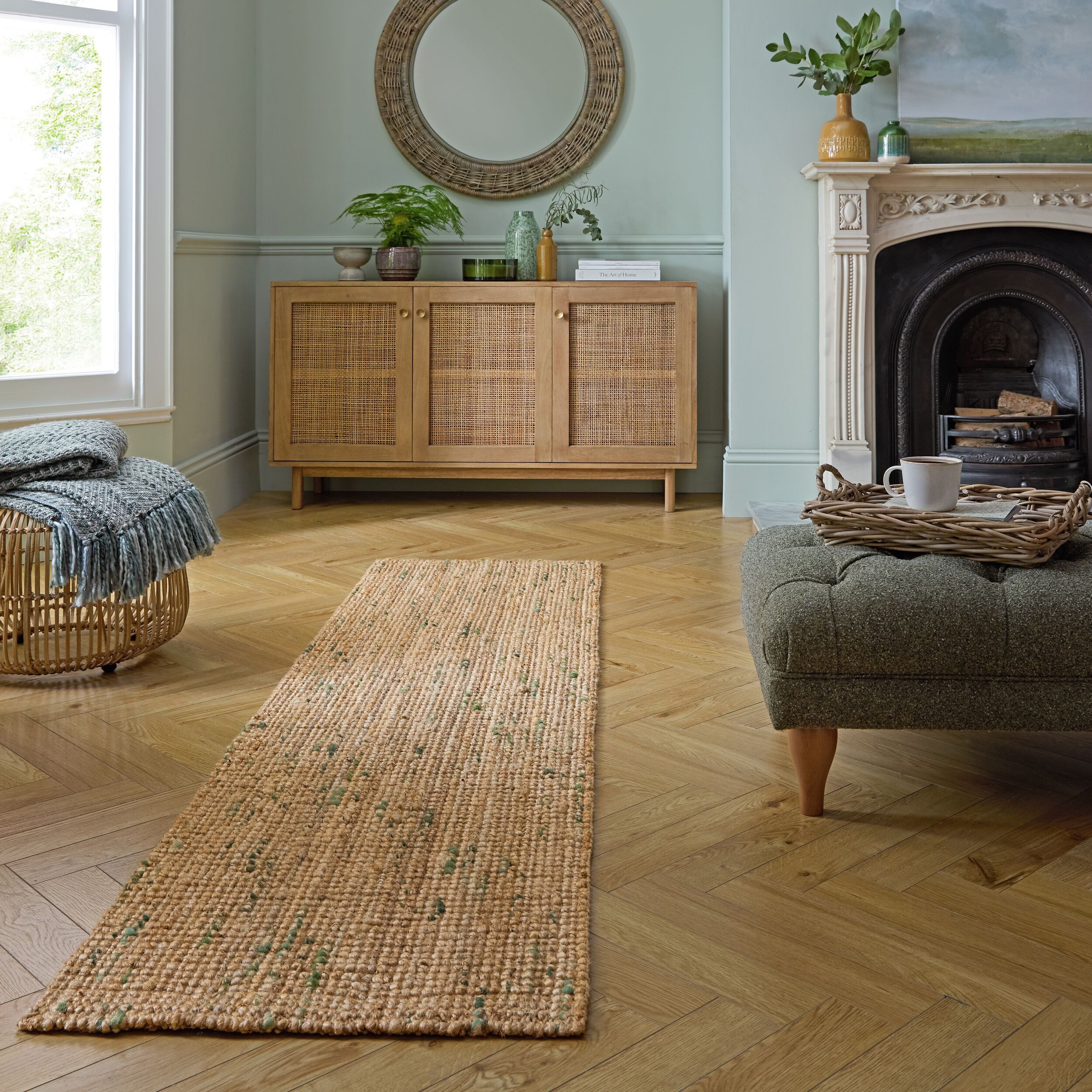 FLAIR RUGS Läufer Jute Boucle, rechteckig, günstig online kaufen