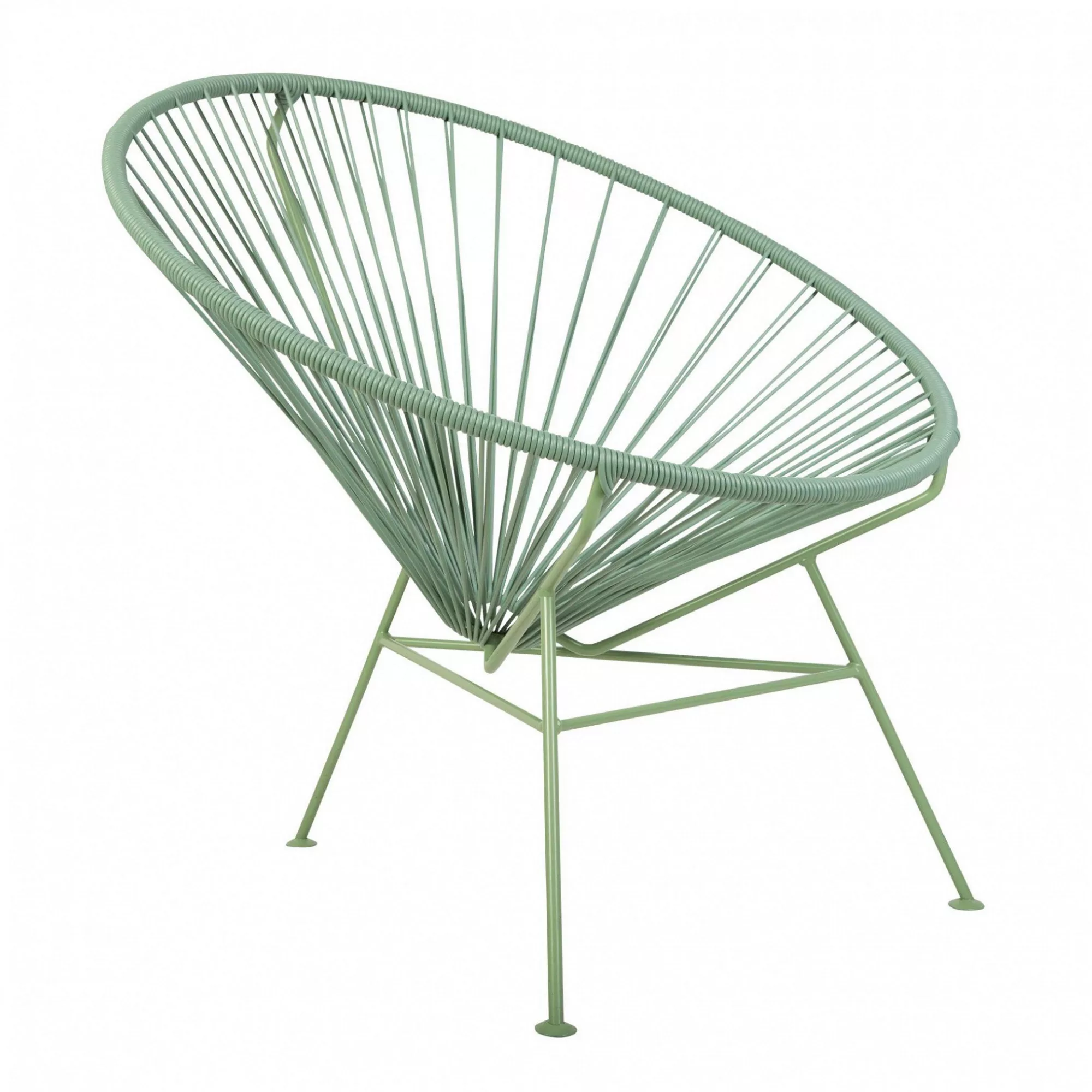 OK Design - Condesa Chair Armlehnstuhl - meergrün/Kordel PVC hochwertig UV- günstig online kaufen