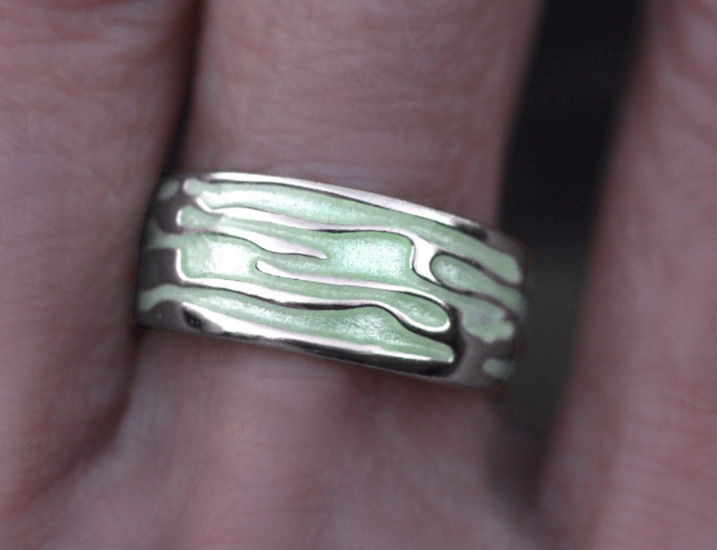 Villa Sorgenfrei Schmuckmanufaktur Silberring Meeres Ring. günstig online kaufen