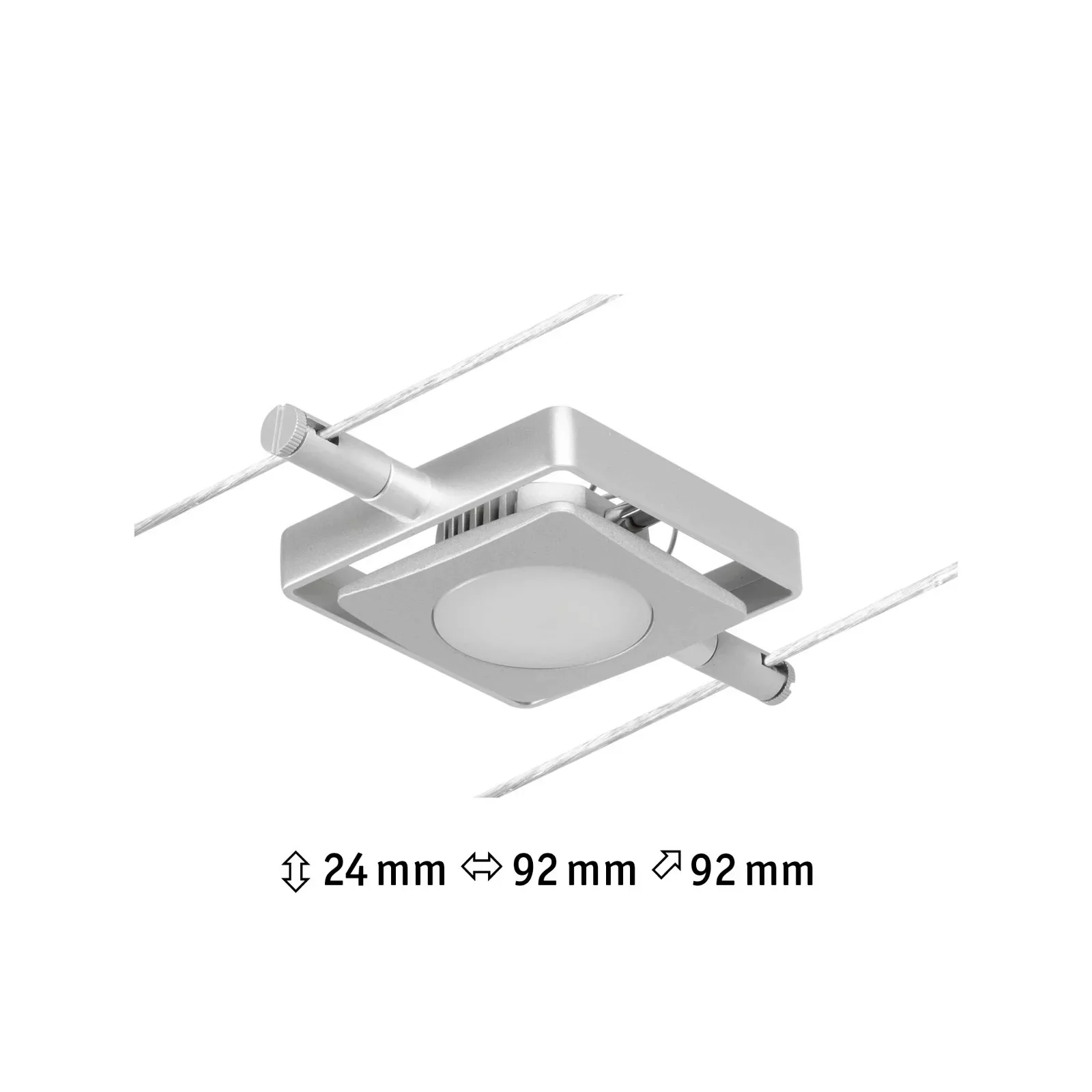 Paulmann Wire MacLED LED-Spot für Seilsystem chrom günstig online kaufen