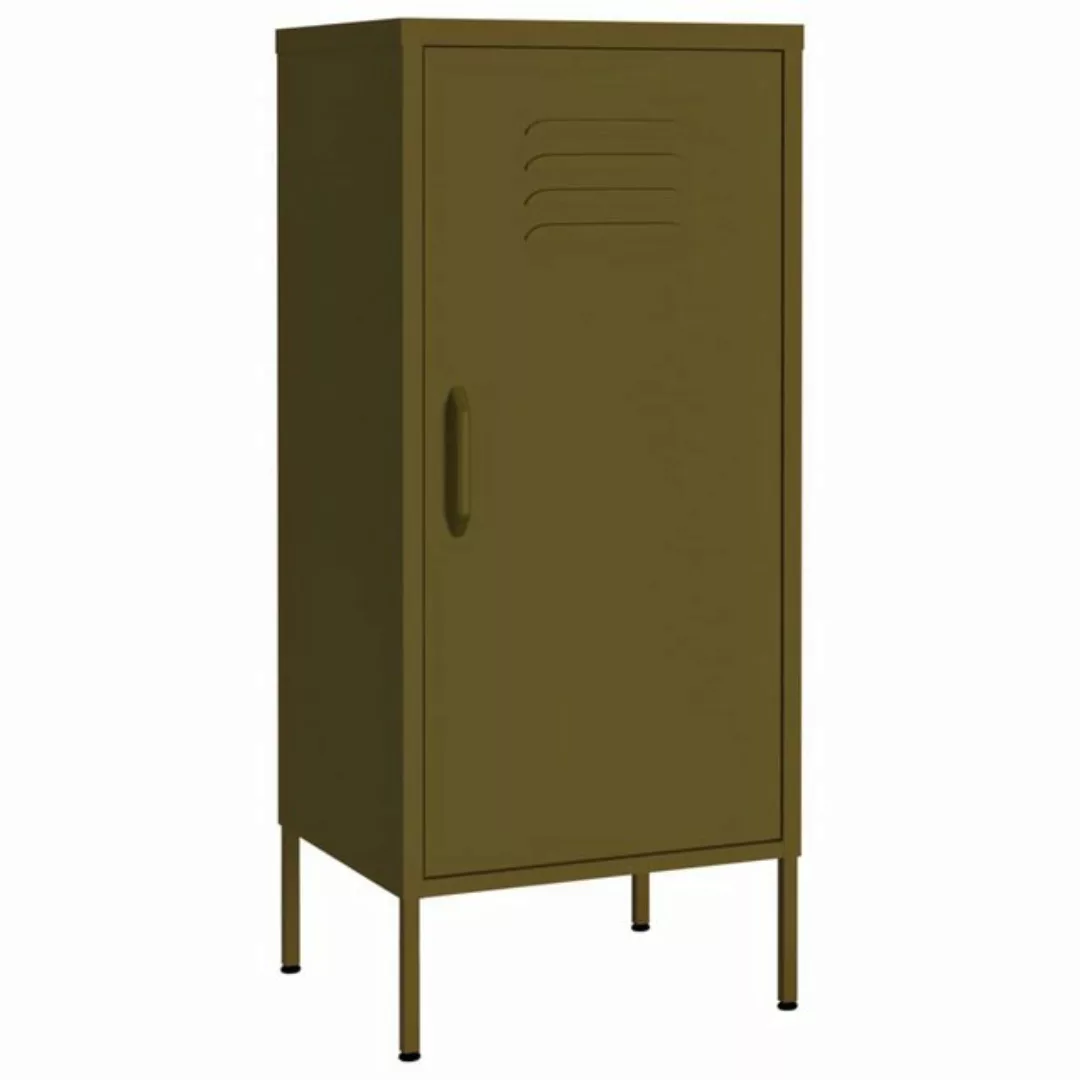 vidaXL Aktenschrank Lagerschrank Olivgrün 42,5x35x101,5 cm Stahl günstig online kaufen