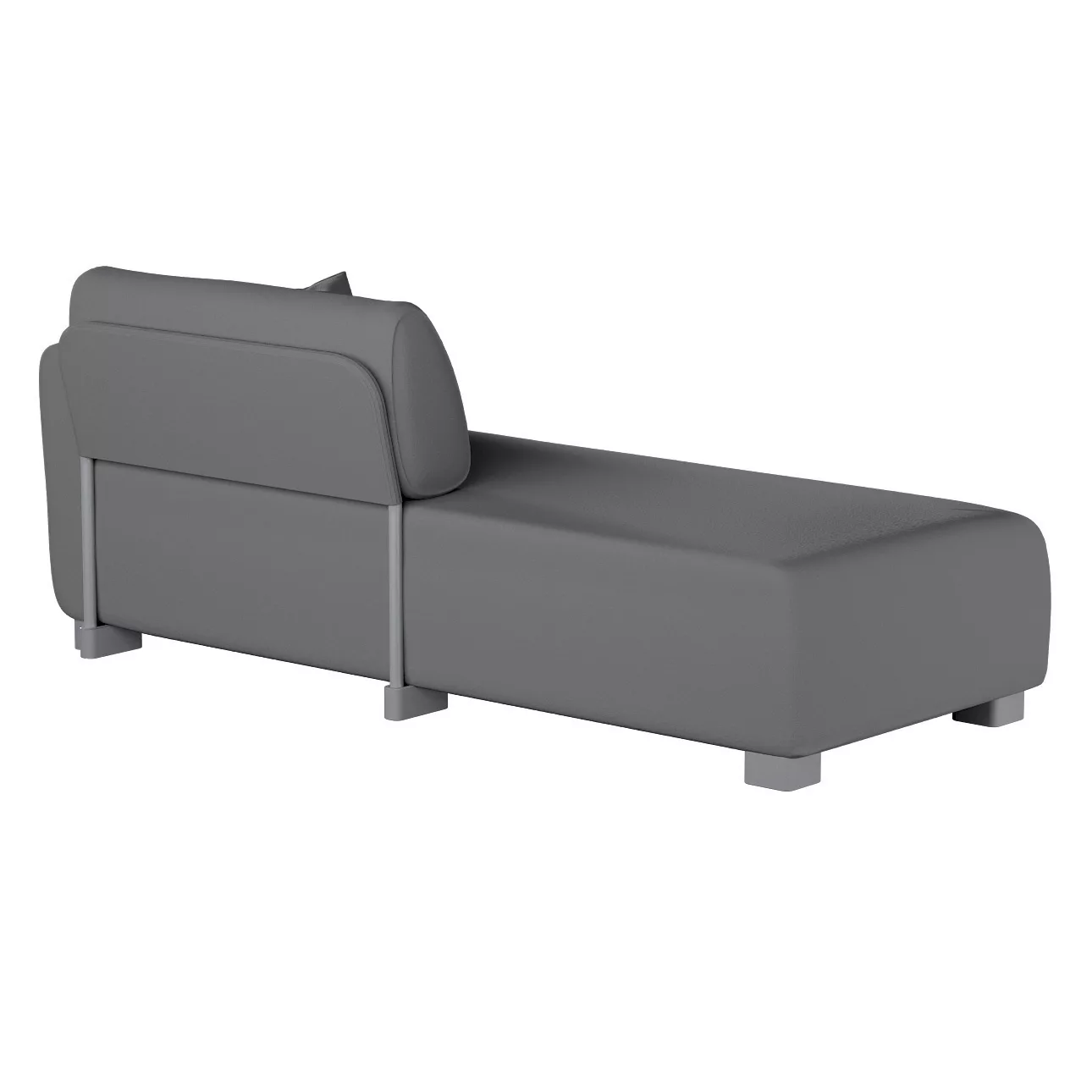 Bezug für Mysinge Recamiere Sofa, grau, Sofahusse, Mysinge Recamiere, Boucl günstig online kaufen