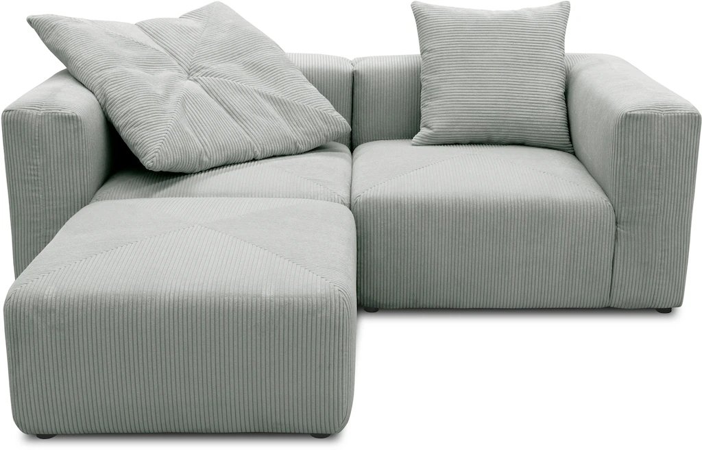 RAUM.ID Ecksofa Gerrid L-Form, Cord, Modulsofa, bestehend aus 2 Eckelemente günstig online kaufen