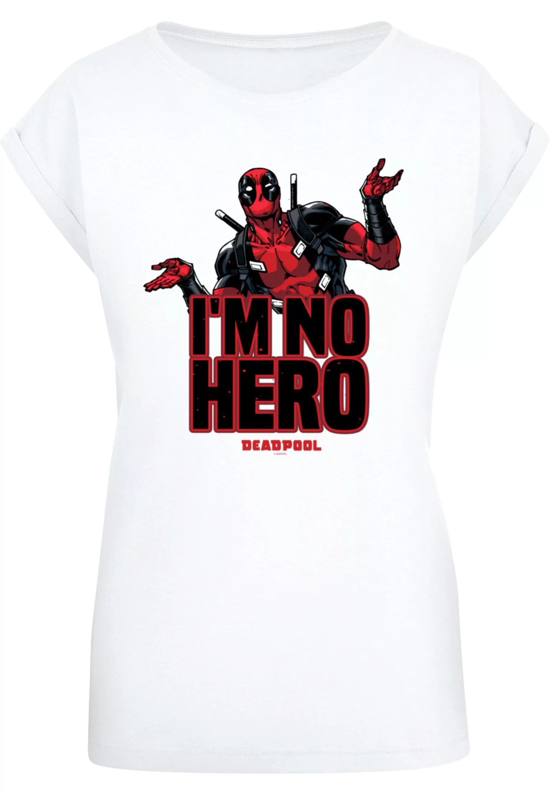 ABSOLUTE CULT T-Shirt "ABSOLUTE CULT Damen Ladies Deadpool - I Am No Hero T günstig online kaufen