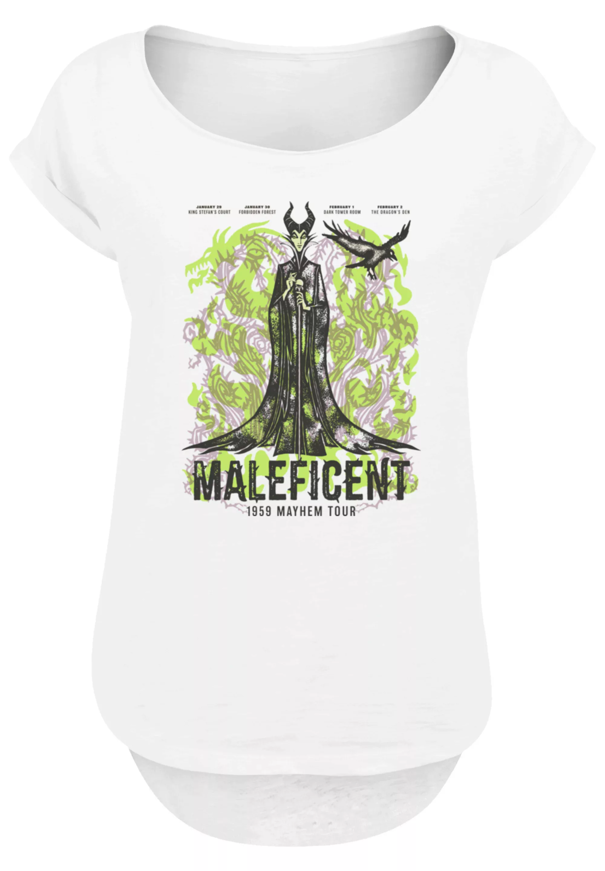 F4NT4STIC T-Shirt "Disney Villians Maleficent Mayem Tour", Premium Qualität günstig online kaufen