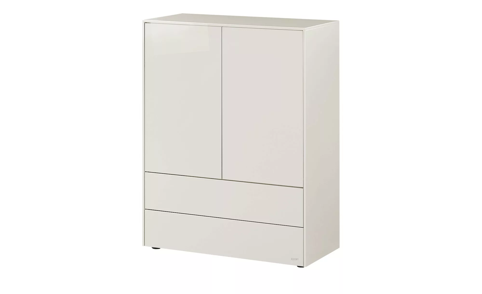 JOOP! Highboard  Gloss Base ¦ grau ¦ Maße (cm): B: 92,5 H: 118,5 T: 42,4 Ko günstig online kaufen