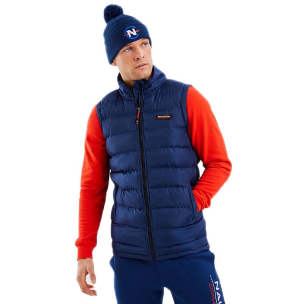 Nautica Padded Tingle Weste S Navy günstig online kaufen