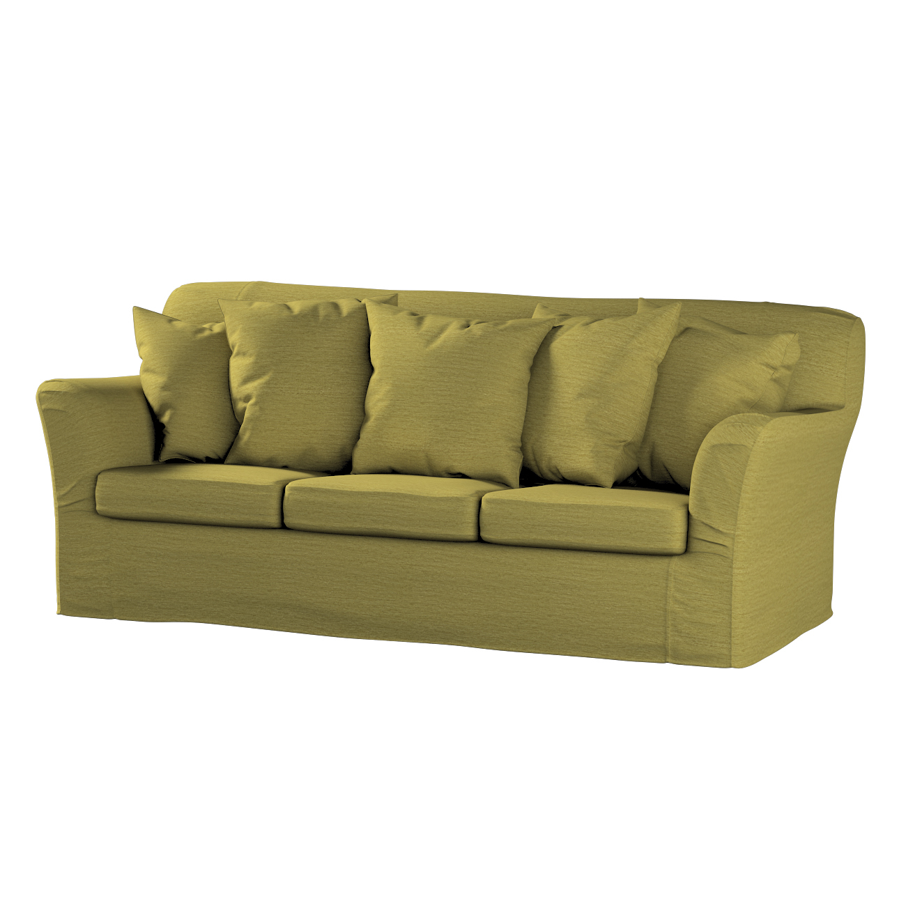 Bezug für Tomelilla 3-Sitzer Sofa nicht ausklappbar, grün, Sofahusse, Tomel günstig online kaufen