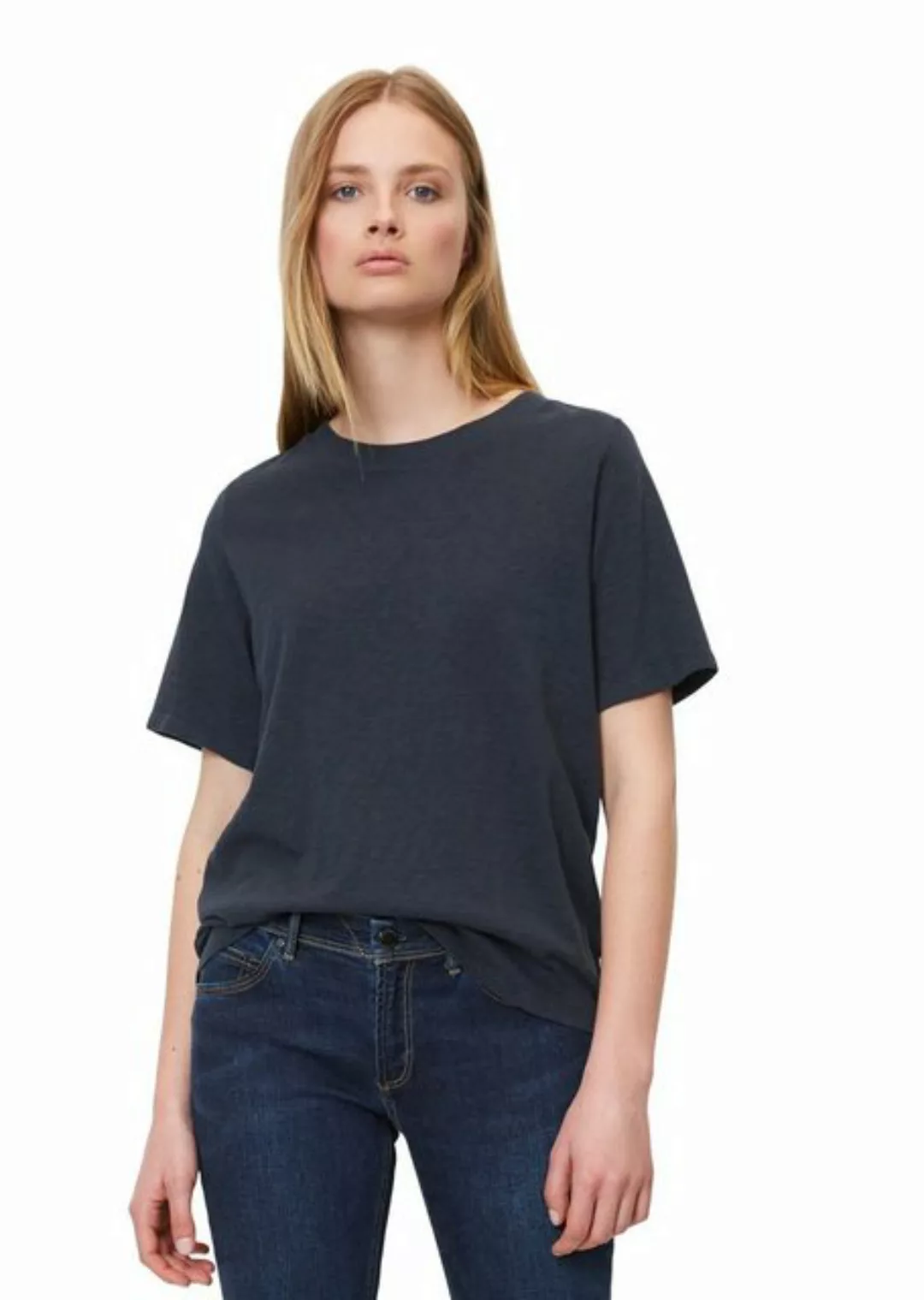 Marc O'Polo DENIM T-Shirt im cleanen Basic-Look günstig online kaufen