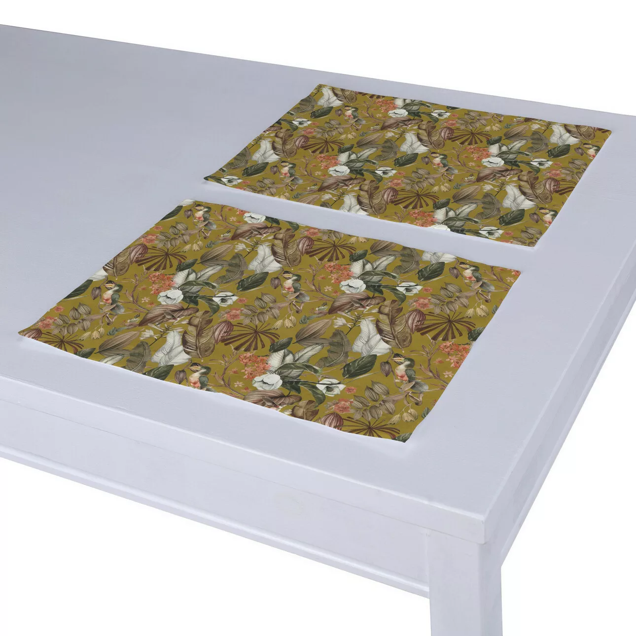 Tischset 2 Stck., senfgelb, 30 x 40 cm, Abigail (143-09) günstig online kaufen