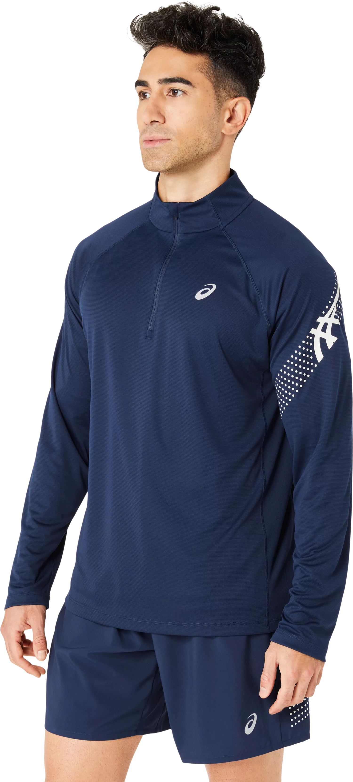 Asics Laufshirt "ICON LS 1/2 ZIP" günstig online kaufen