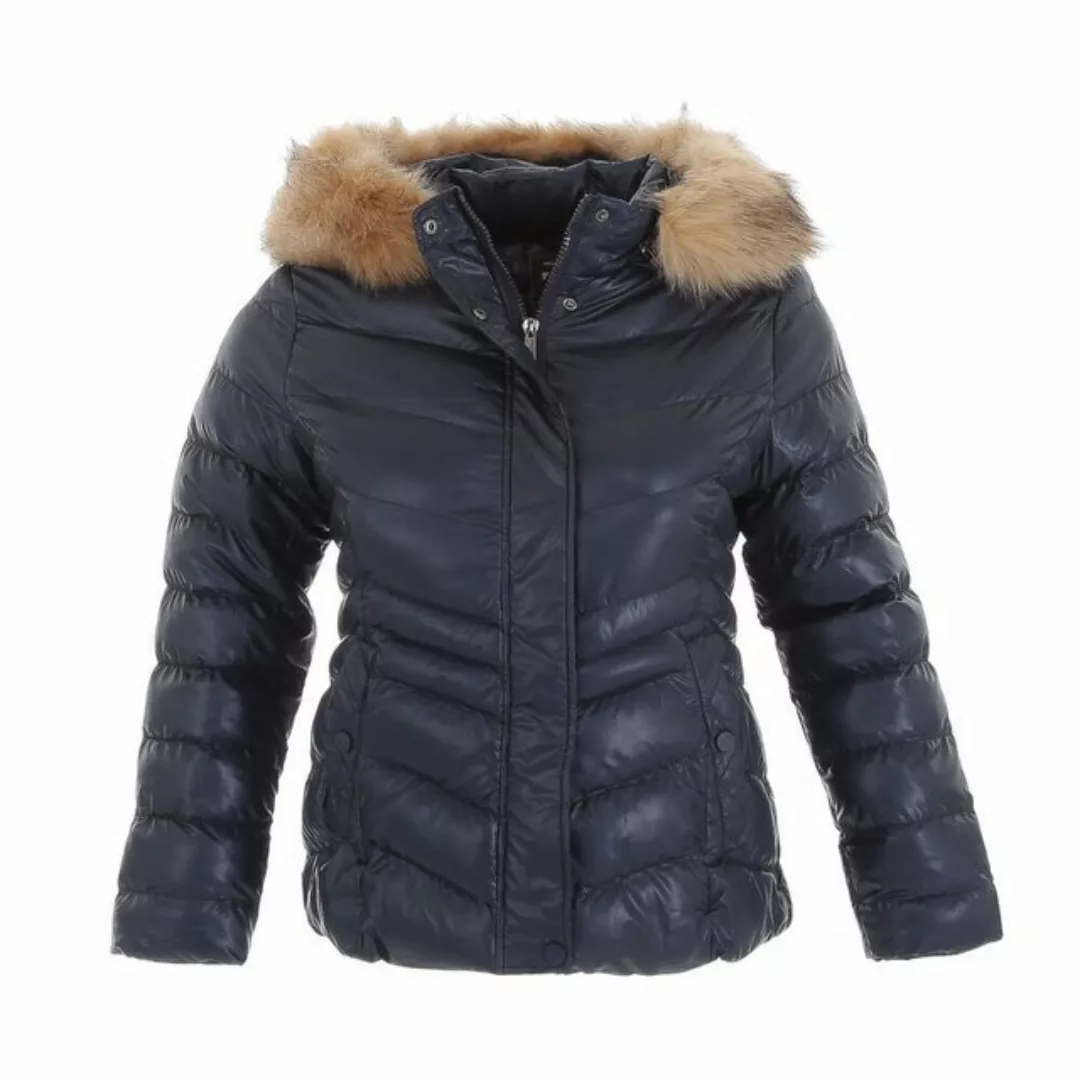 Ital-Design Winterjacke Damen Freizeit (87256654) Kapuze (abnehmbar) Gefütt günstig online kaufen