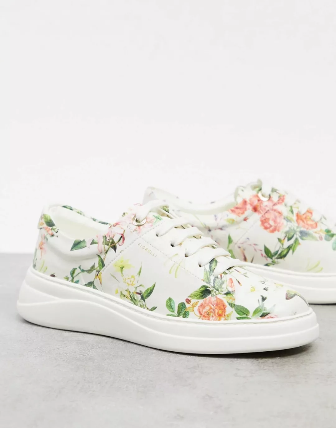 Fiorelli – Anouk Schnürschuhe mit Blumenmuster-Mehrfarbig günstig online kaufen