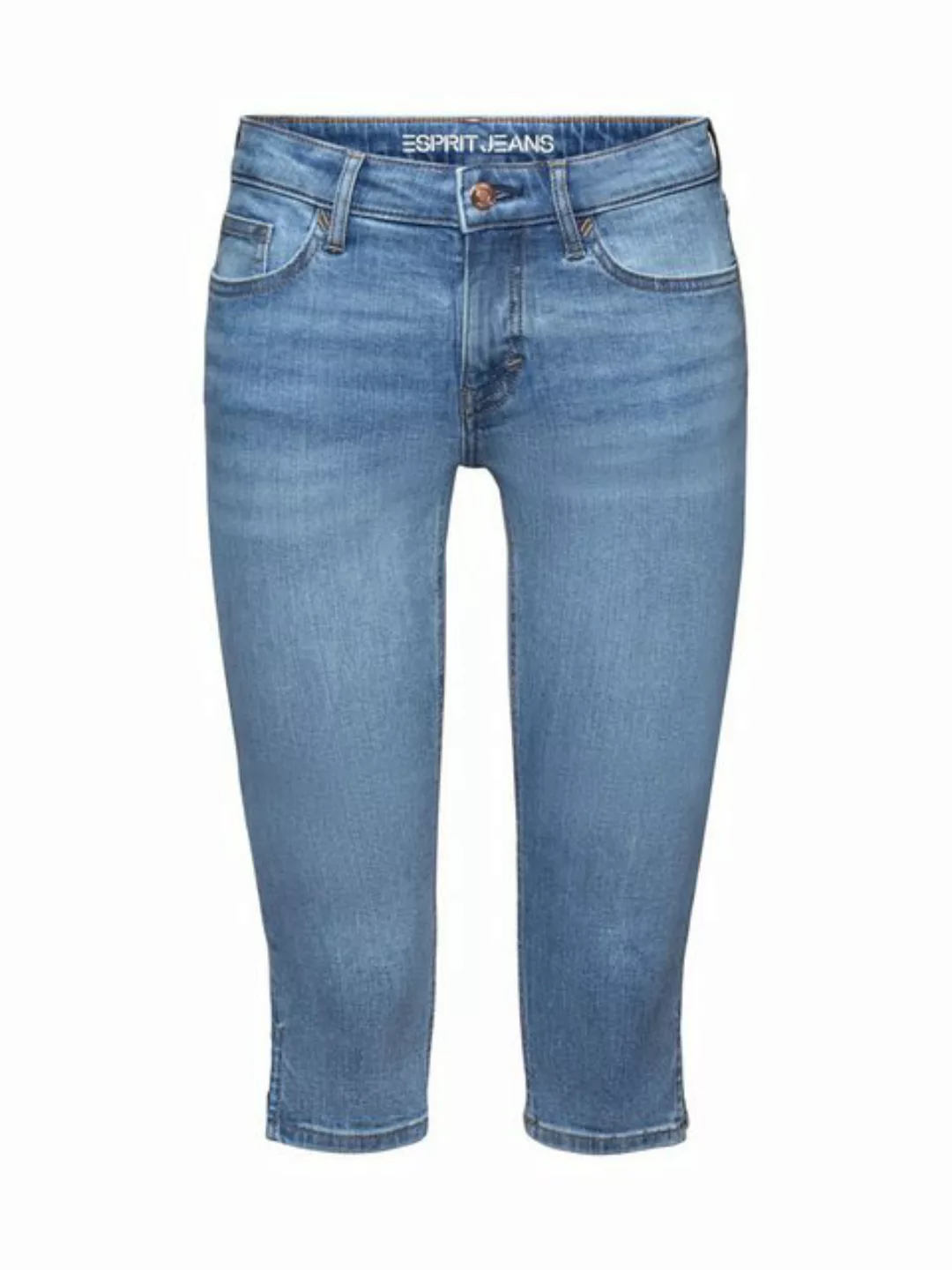 Esprit 7/8-Jeans Capri-Jeans mit mittelhohem Bund günstig online kaufen