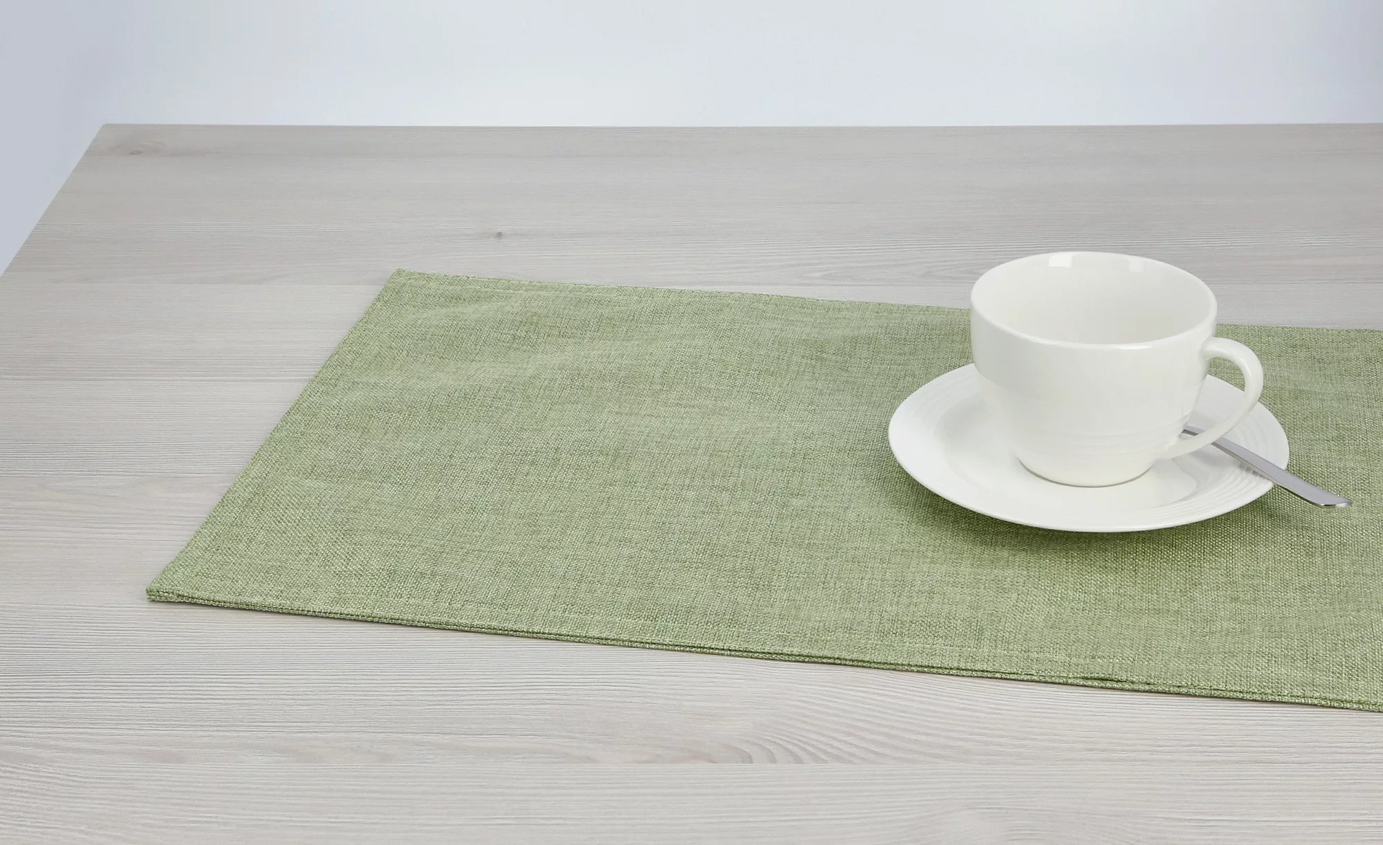 Platzset  Burner - grün - 100% Polyester - 30 cm - Sconto günstig online kaufen