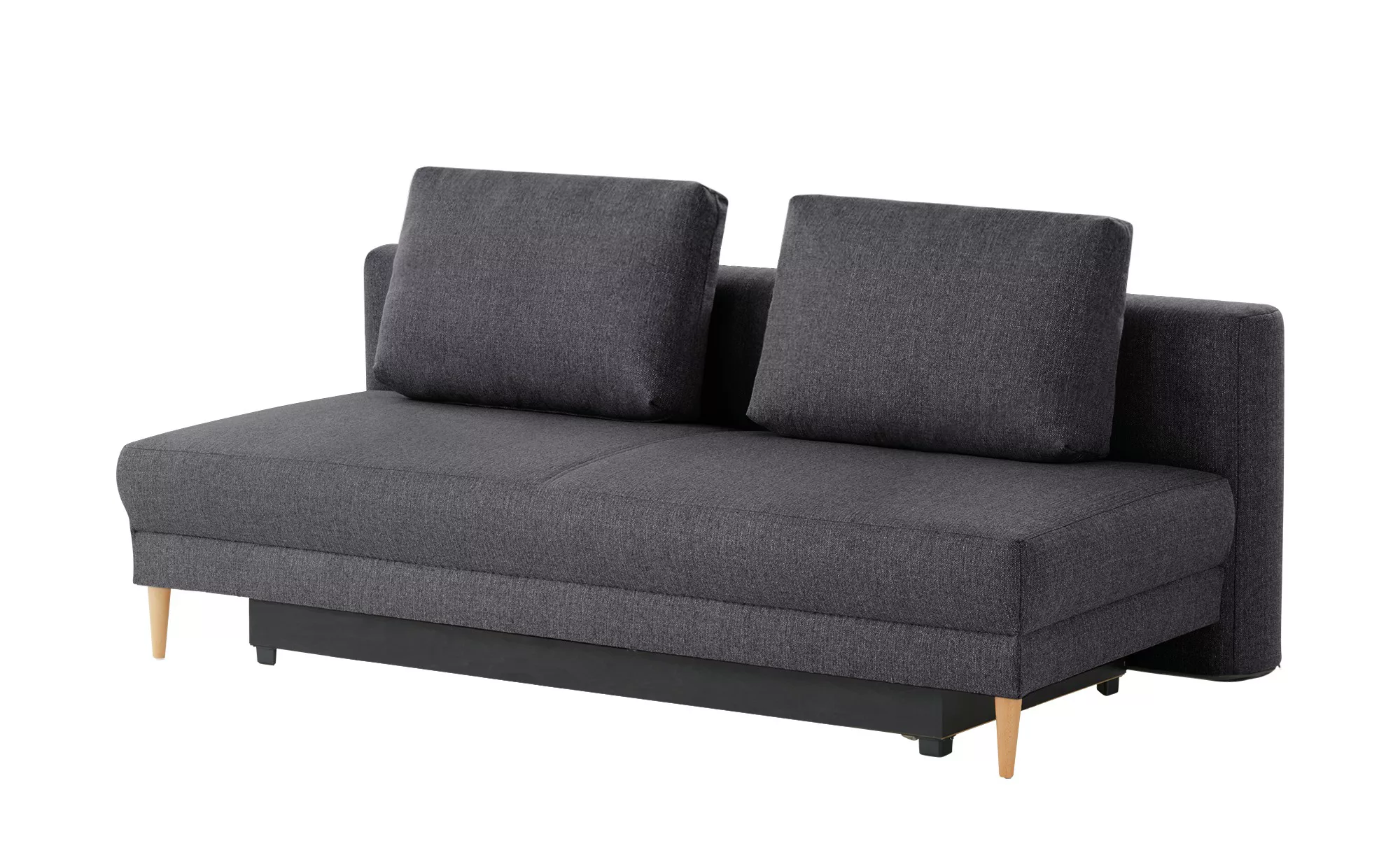 Schlafsofa mit Schlaffunktion Genua ¦ grau ¦ Maße (cm): B: 205 H: 89 T: 104 günstig online kaufen