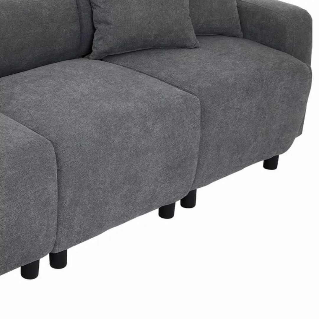 MODFU 3-Sitzer Wohnzimmersofa, Sofa mit Kissen günstig online kaufen