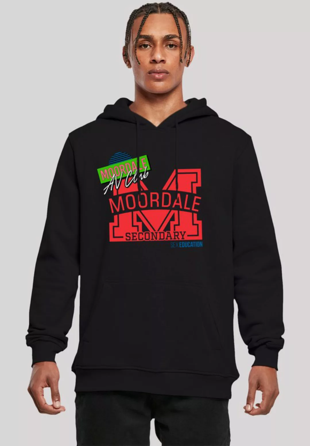 F4NT4STIC Kapuzenpullover "Sex Education Moordale M Collage Netflix TV Seri günstig online kaufen