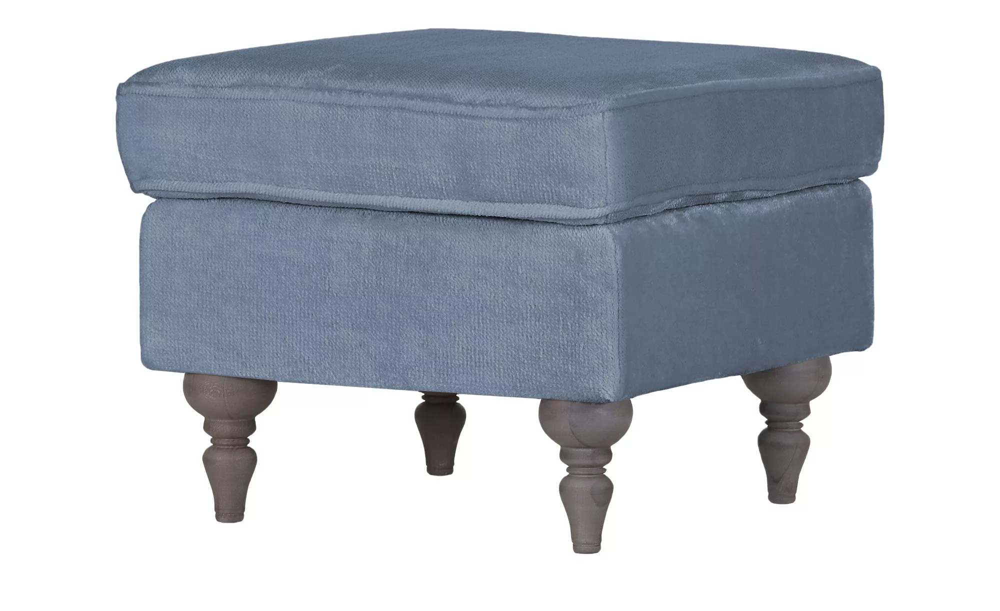 Polsterhocker - blau - 55 cm - 44 cm - 55 cm - Polstermöbel > Hocker - Möbe günstig online kaufen