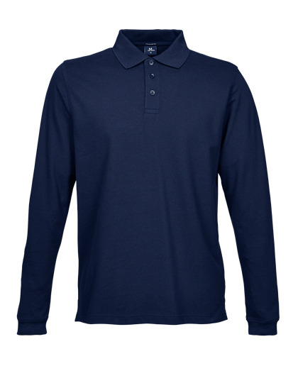 Teejays Luxury Stretch Langarm Long Sleeve Poloshirt Polo günstig online kaufen