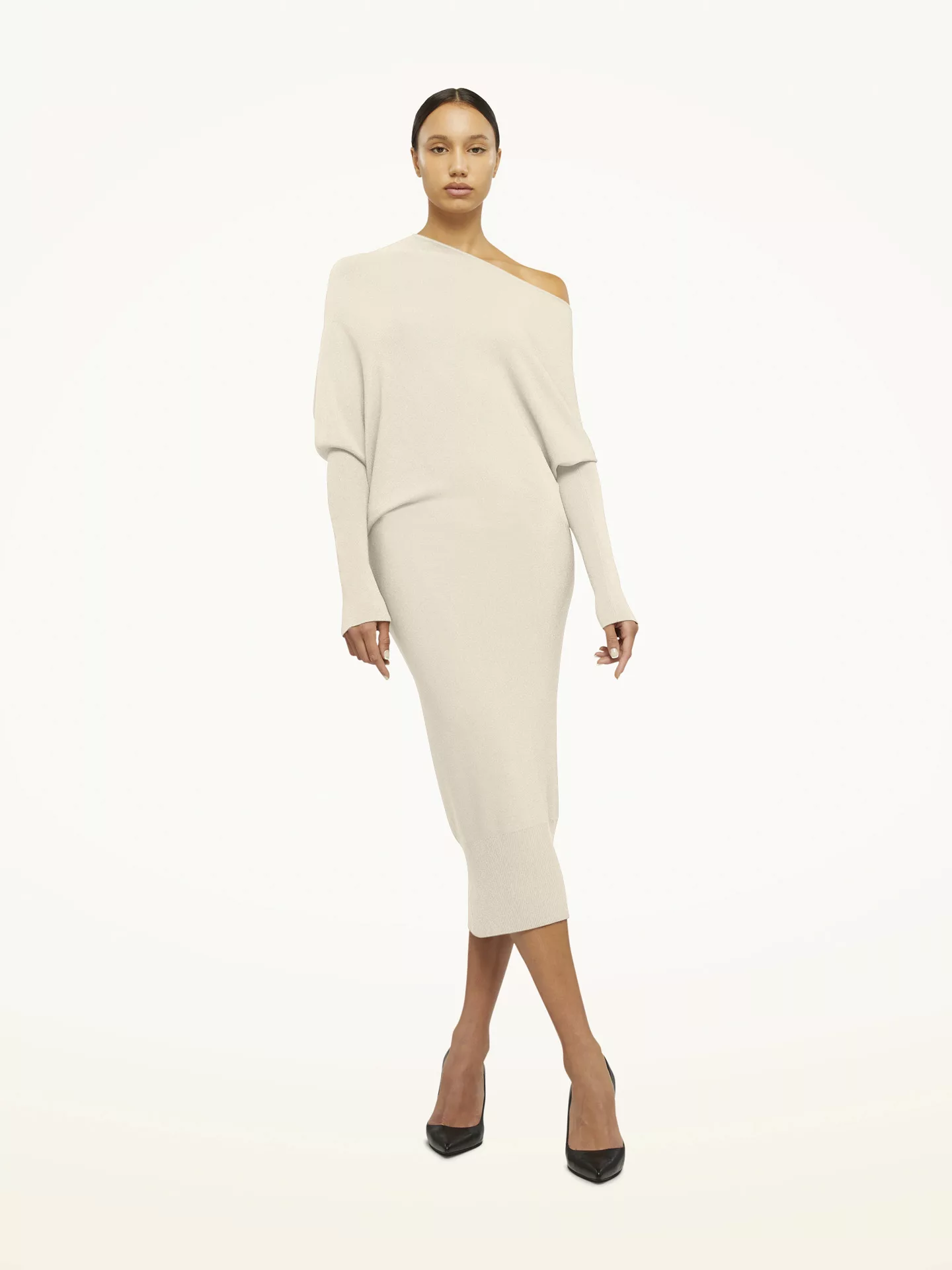 Wolford - Viscose Knit Dress, Frau, ecrue, Größe: M günstig online kaufen
