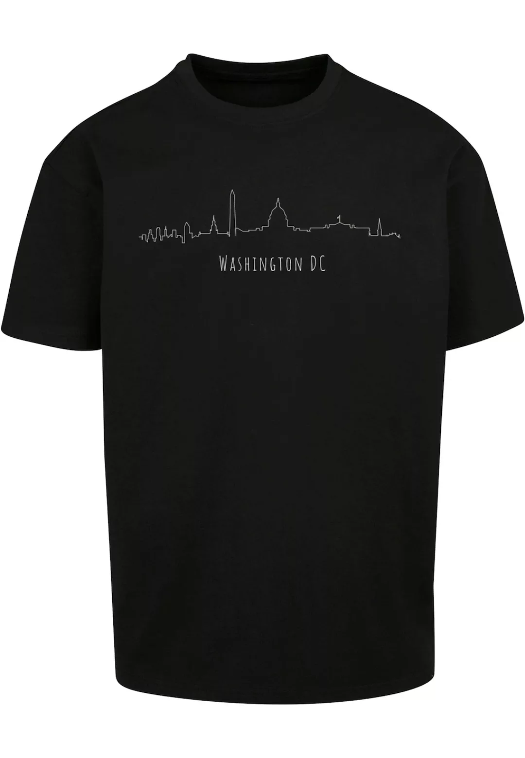 Merchcode T-Shirt "Merchcode Herren Washington X Heavy Oversize Tee-BY102" günstig online kaufen