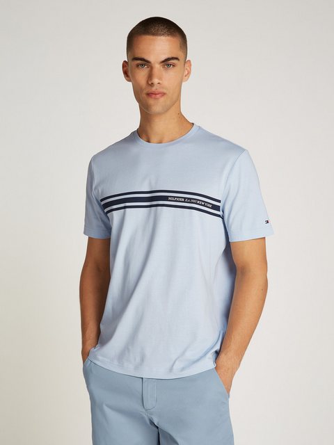 Tommy Hilfiger Rundhalsshirt CENTRAL CHEST STRIPE TEE günstig online kaufen