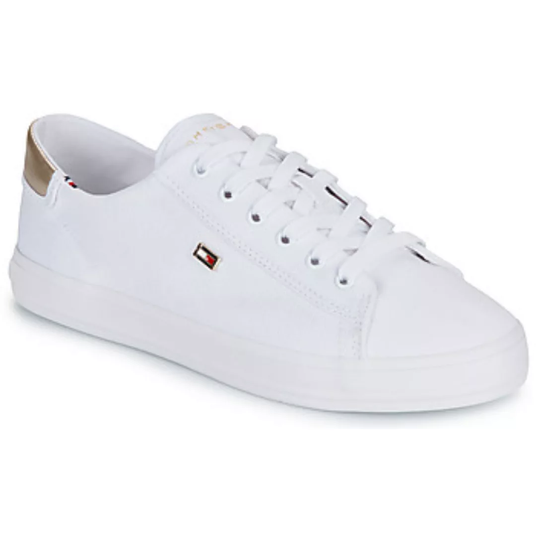 Tommy Hilfiger Plateausneaker "VULC CANVAS LACE UP SNEAKER", Freizeitschuh, günstig online kaufen