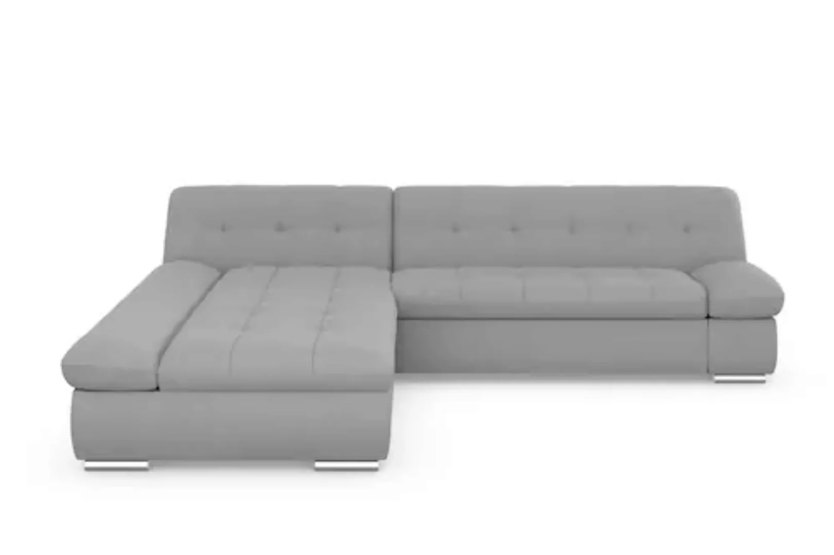 DOMO collection Ecksofa "Mona L-Form", wahlweise mit Bettfunktion günstig online kaufen