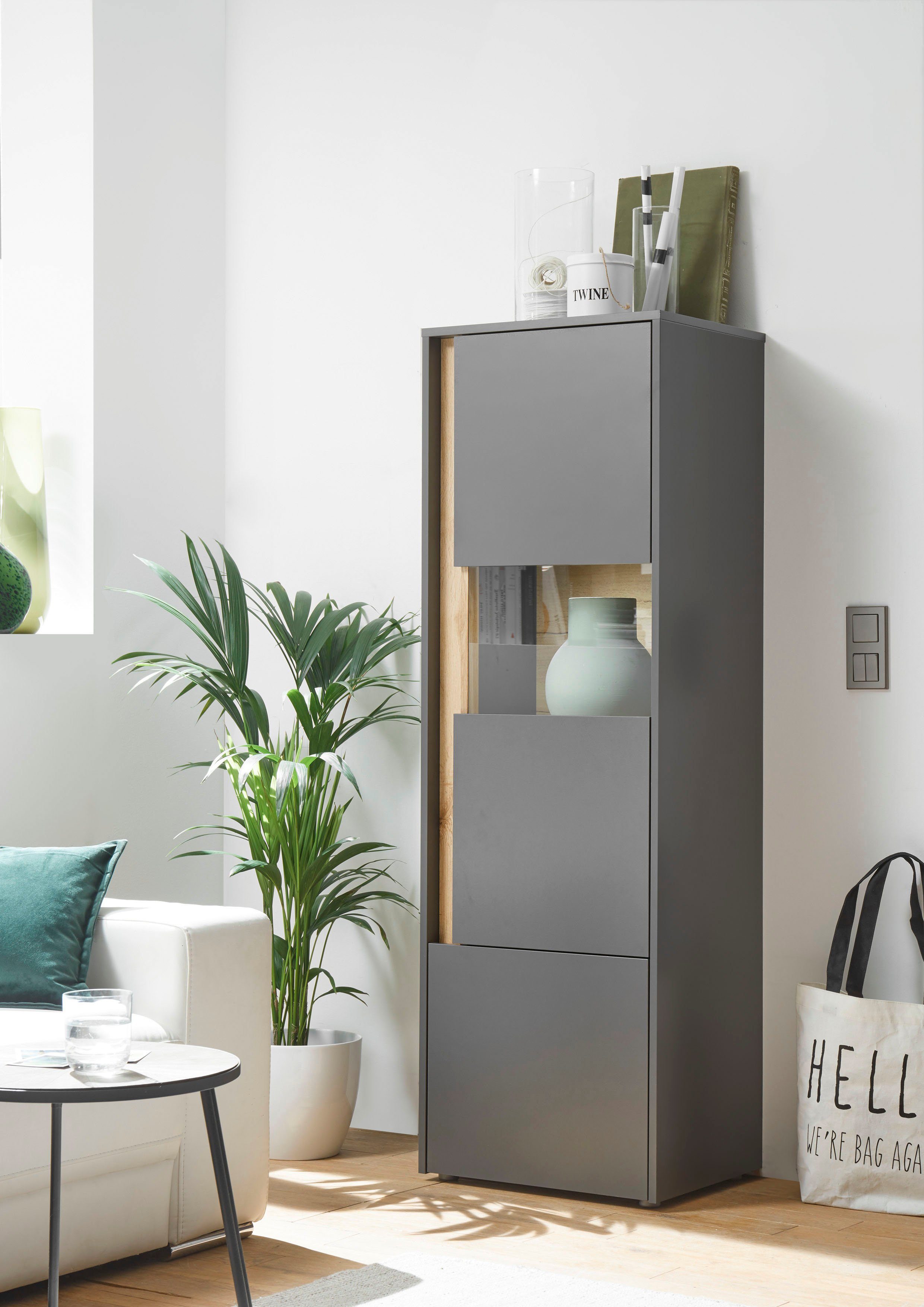 INOSIGN Vitrine "City/Giron, moderner Hochschrank, Glasvitrine", zeitlos, m günstig online kaufen