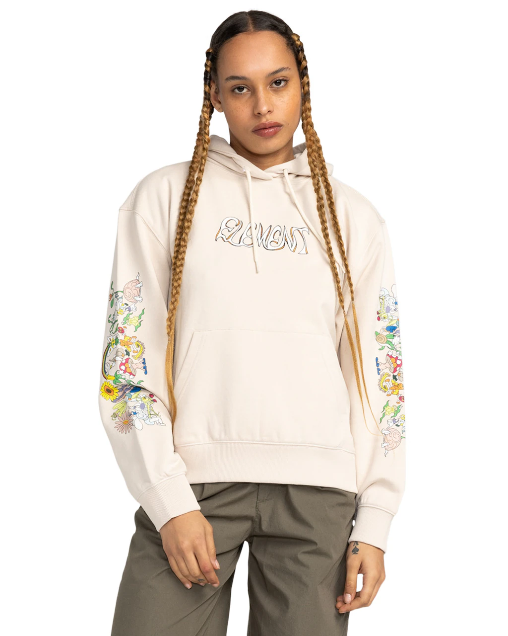 Element Hoodie "Party Flower" günstig online kaufen