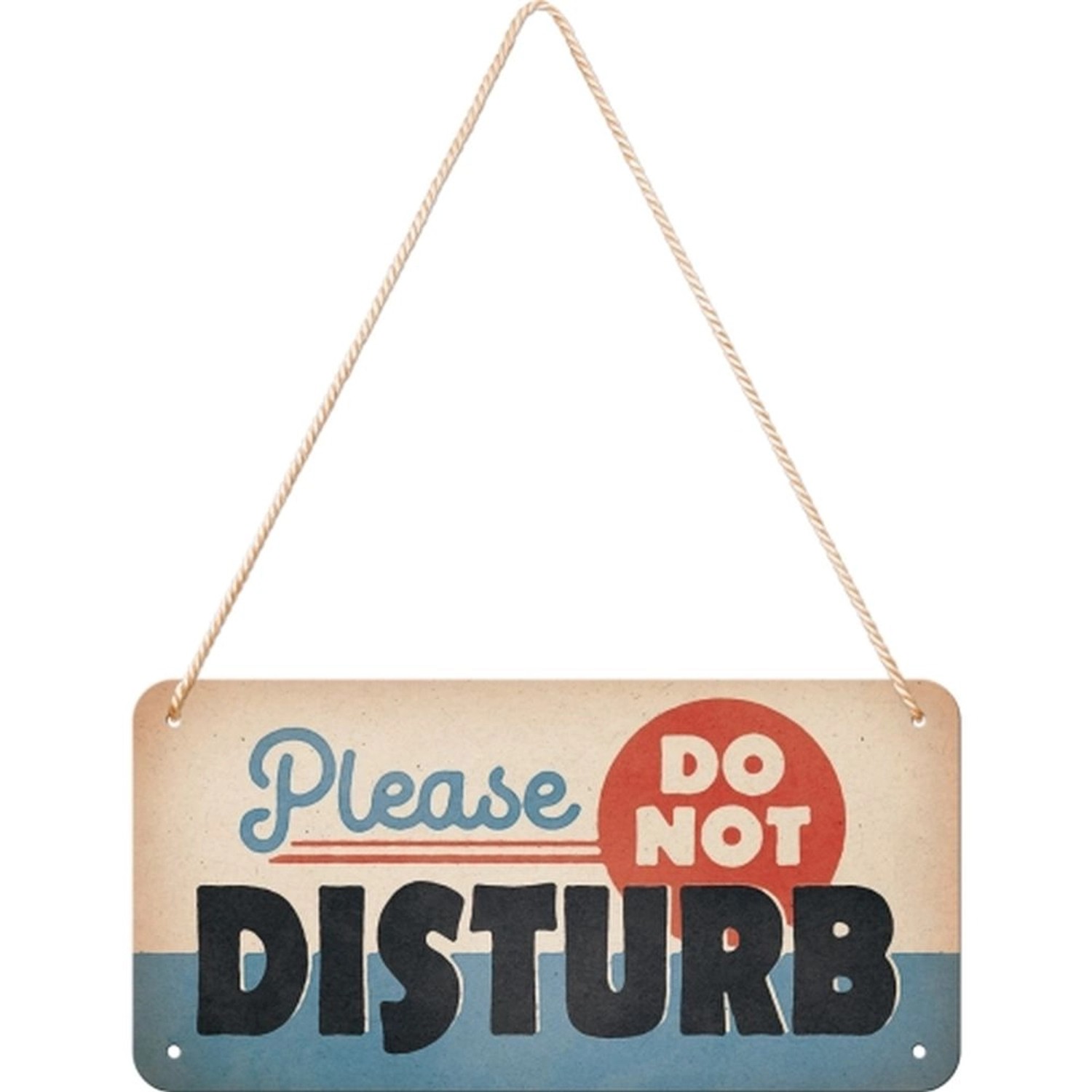 Nostalgic-Art Hängeschild Achtung Do Not Disturb günstig online kaufen