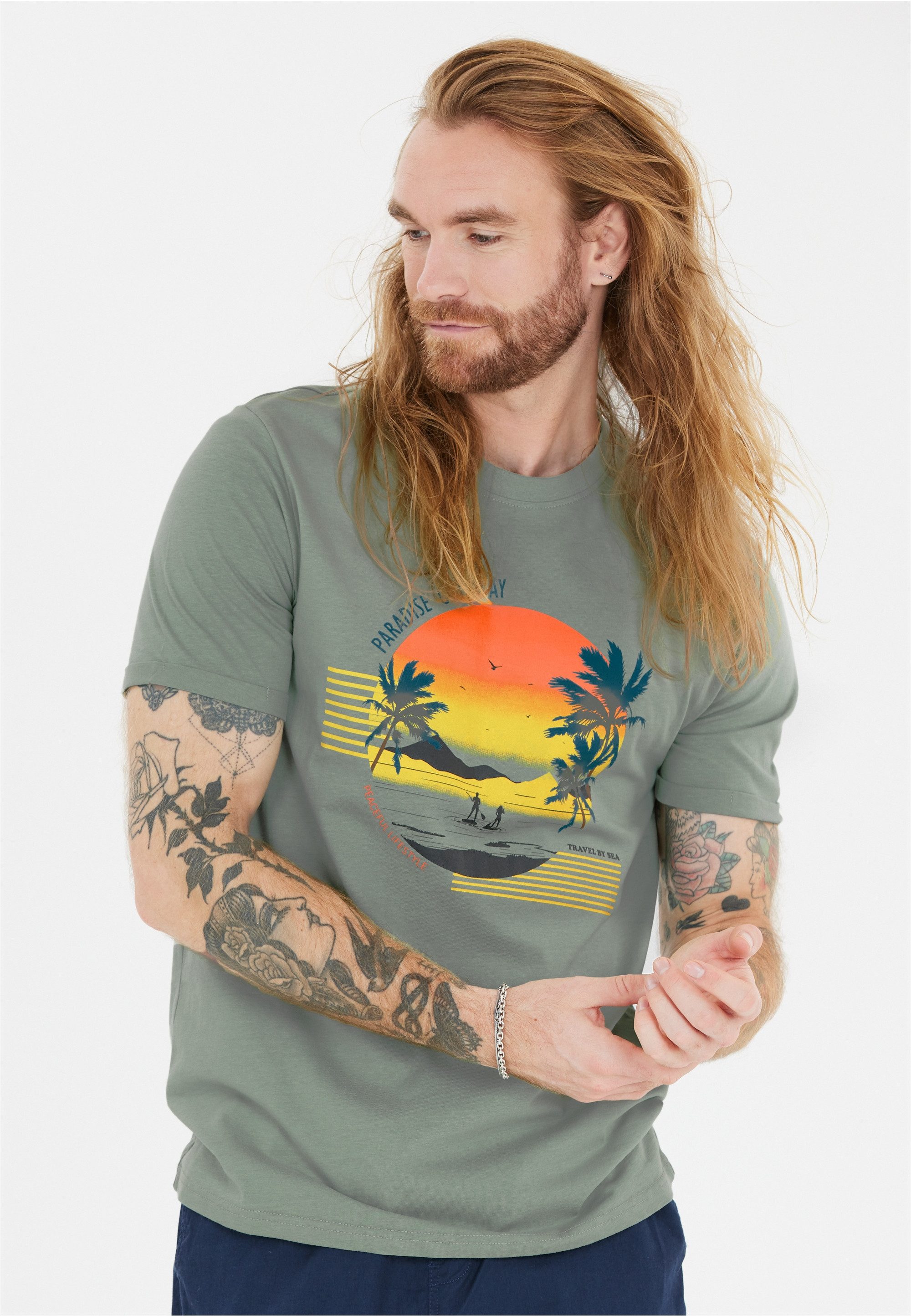 CRUZ Funktionsshirt "Flair", mit modischem Print für einen lässigen Look günstig online kaufen
