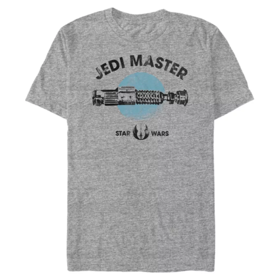 Star Wars - Text Jedi Master Alt - Männer T-Shirt günstig online kaufen