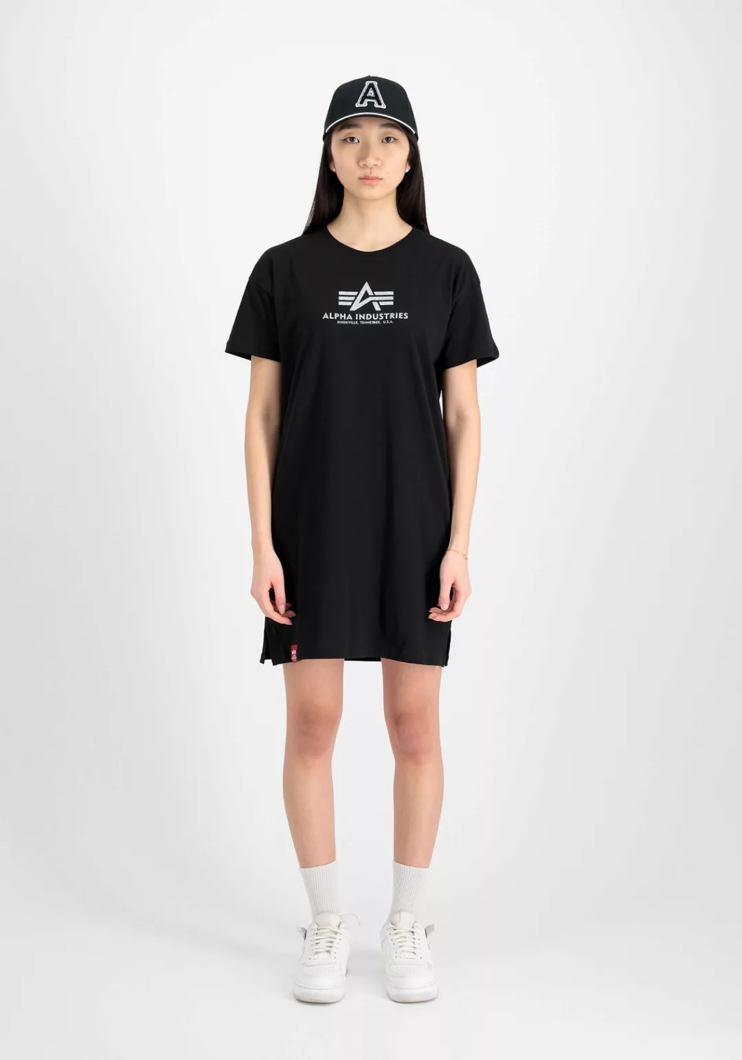 Alpha Industries T-Shirt "ALPHA INDUSTRIES Women - T-Shirts Basic T Long G günstig online kaufen